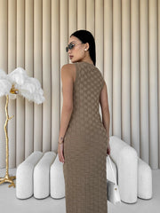 Knitted dress Sarafan Kemel