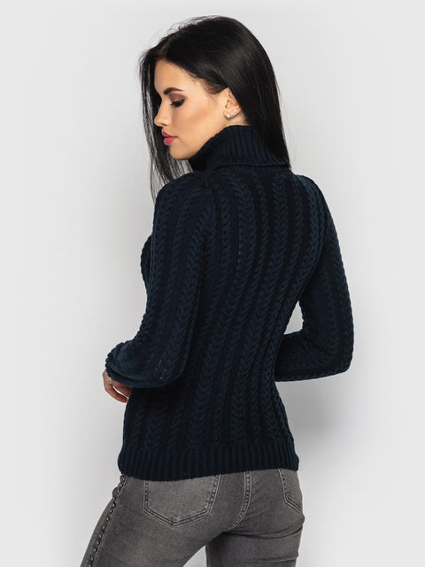 Podium sweater navy blue