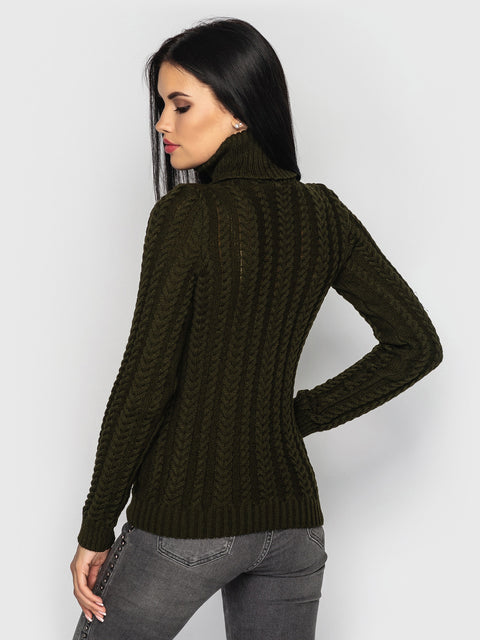 Podium sweater khaki