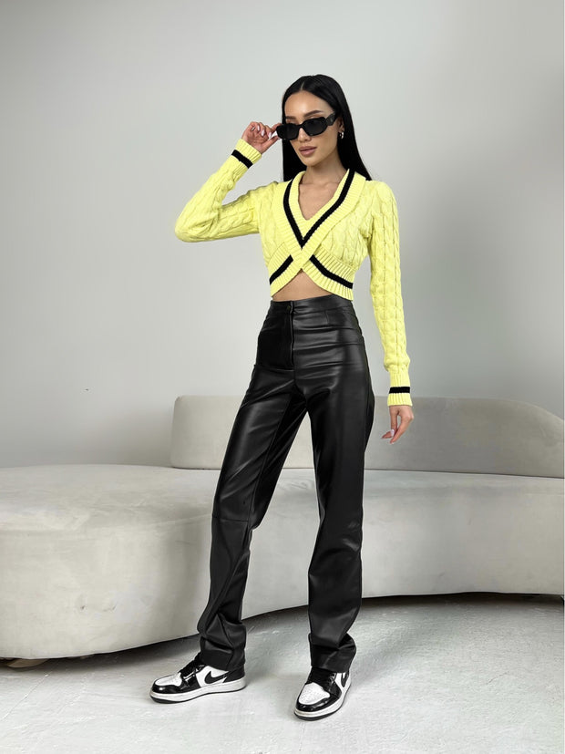 Sweater Basta Lemon-black