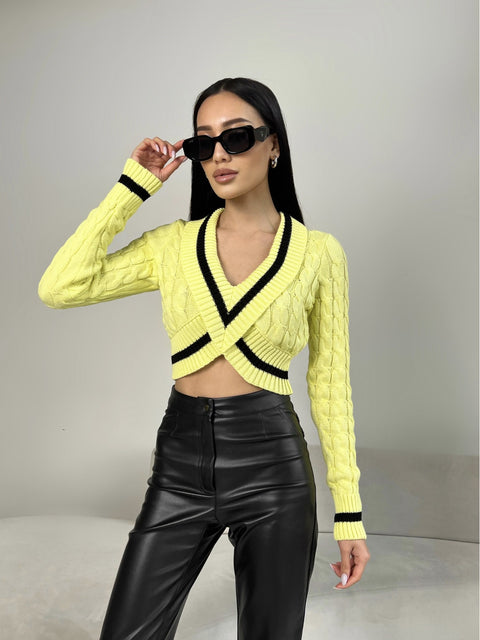 Sweater Basta Lemon-black