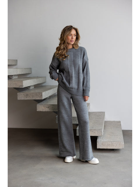 Knitted set THEODOR Dark gray