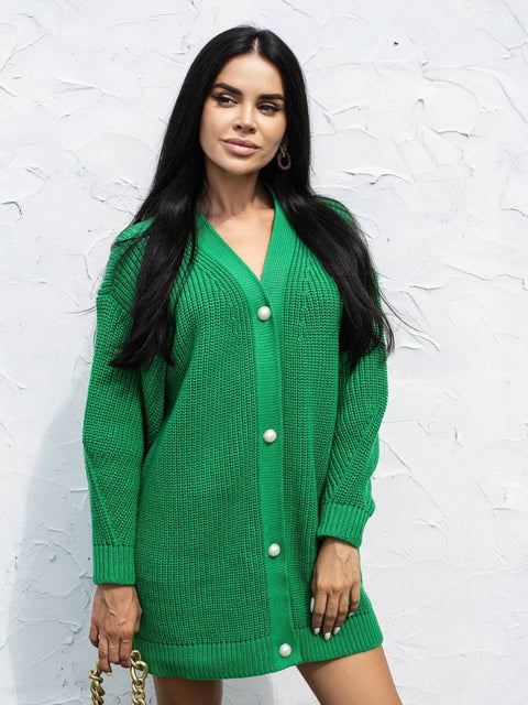 Knitted sweater Desire Green