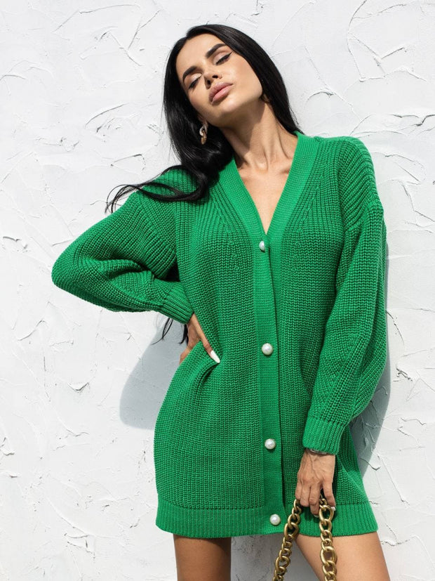 Knitted sweater Desire Green