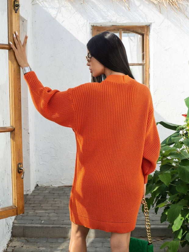 Knitted sweater Desire Orange