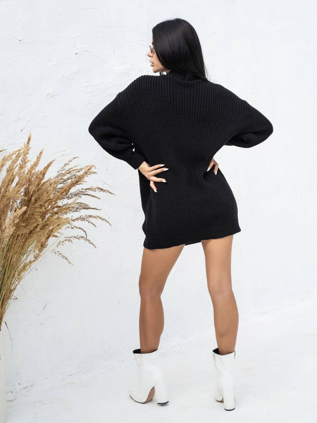 Knitted sweater Desire Black