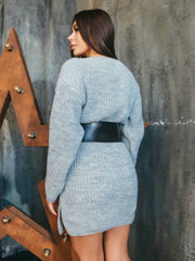 Knitted tunic TERENZI Gray