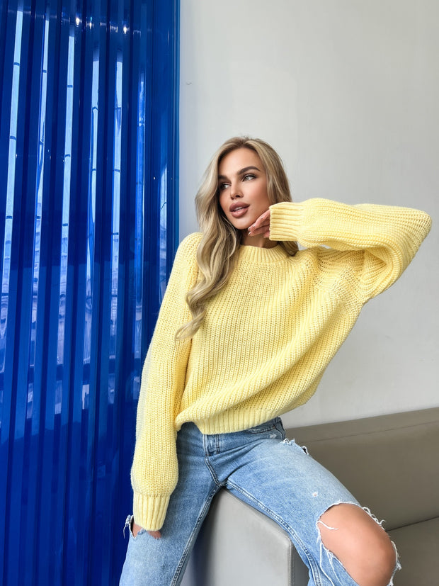 Mukola sweater lemon