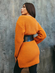 Knitted tunic TERENZI Orange