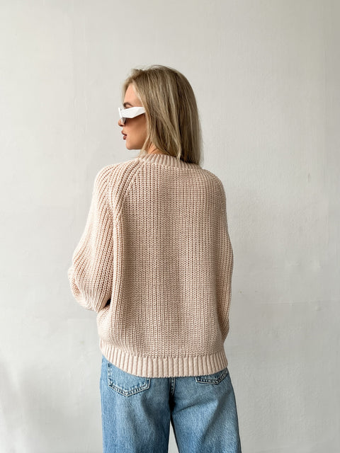 Mukola sweater light beige