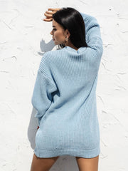 Knitted sweater Desire Blue