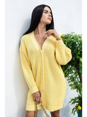 Knitted sweater Desire Yellow