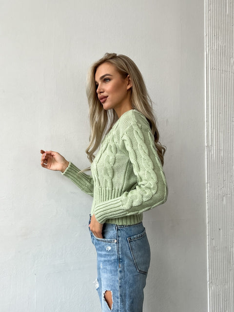 Sweater Mila light green