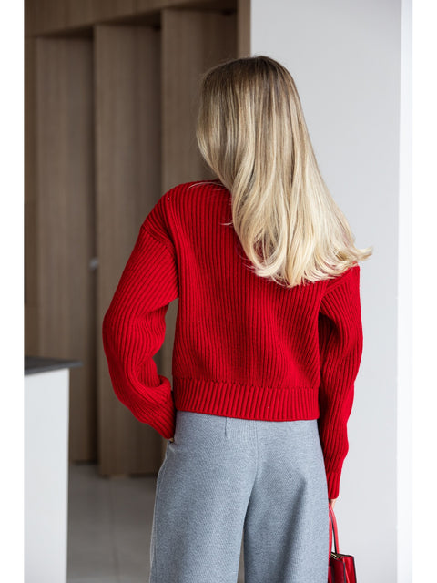 RITZ Sweater Red