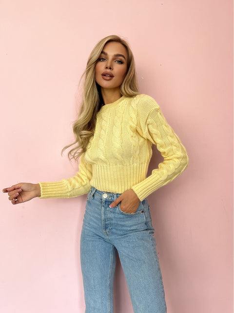 Sweater Mila Light yellow