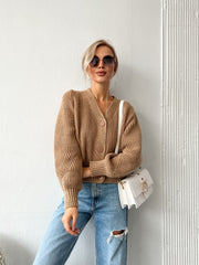 Knitted sweater Patriot camel