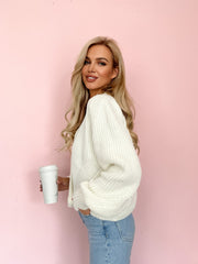 Knitted sweater Patriot Milky