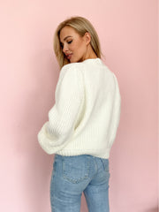 Knitted sweater Patriot Milky