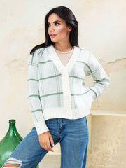 Knitted sweater Vesta Milk-olive