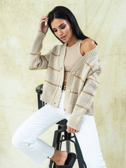 Knitted sweater Vesta Beige-camel