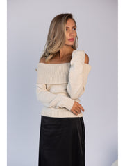 Sweater ANETTA Light beige