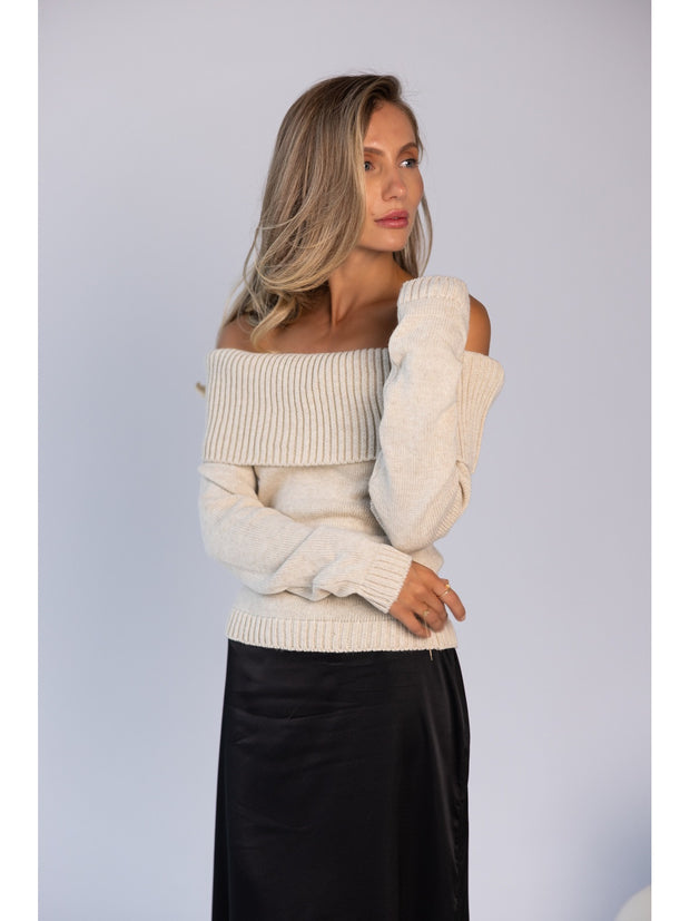 Sweater ANETTA Light beige