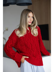 Nikolas Sweater Red