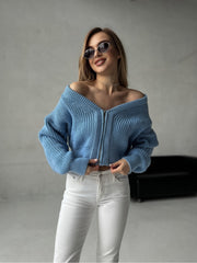 Cardigan Eva Blue