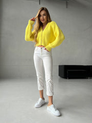 Cardigan Eva Yellow