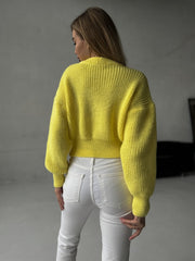 Cardigan Eva Yellow