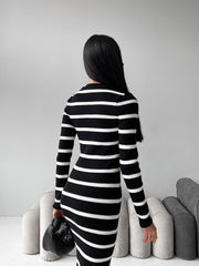 Dress Austria Black-white