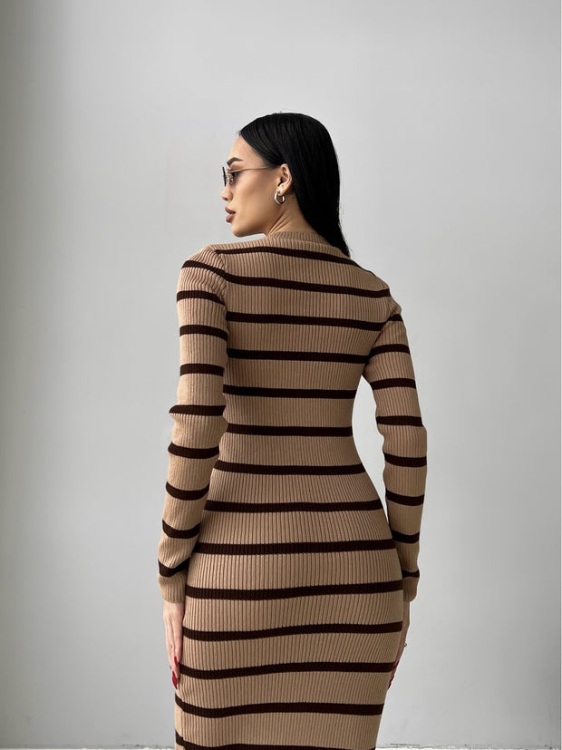 Dress Austria Camel-brown