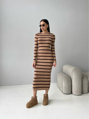 Dress Austria Camel-brown