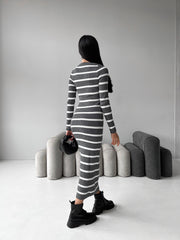 Dress Austria Gray-white