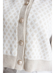 Cardigan JOOST Light beige-milk