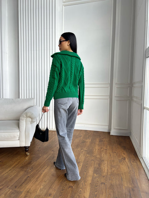 Sweater Delft Green