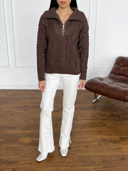 Sweater Delft Brown