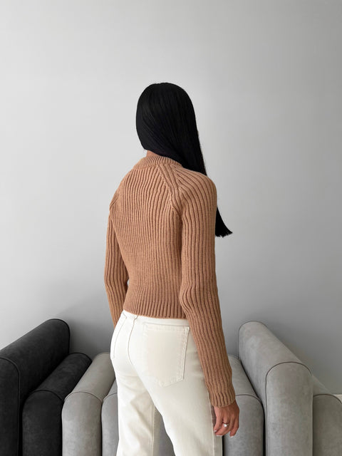 Sweater Sander Camel