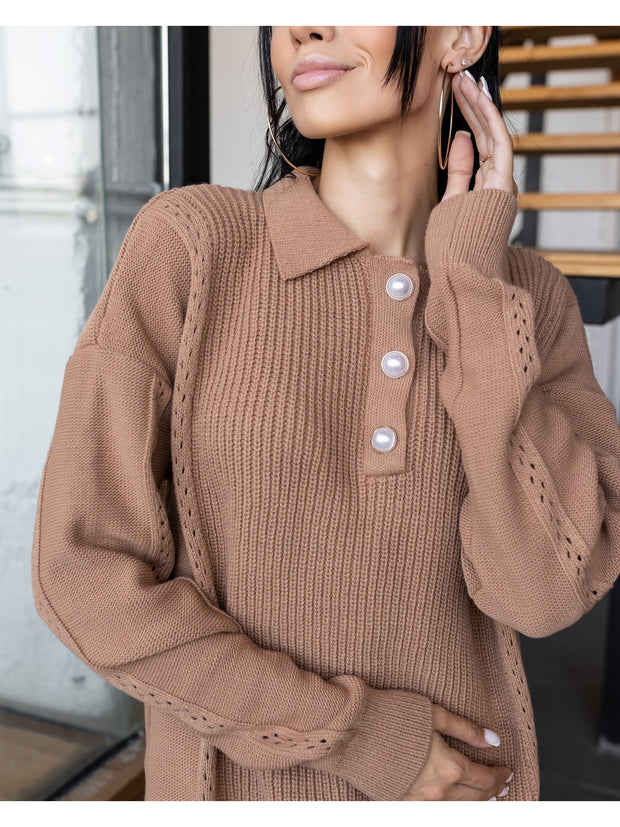 Sweater AGNES Camel