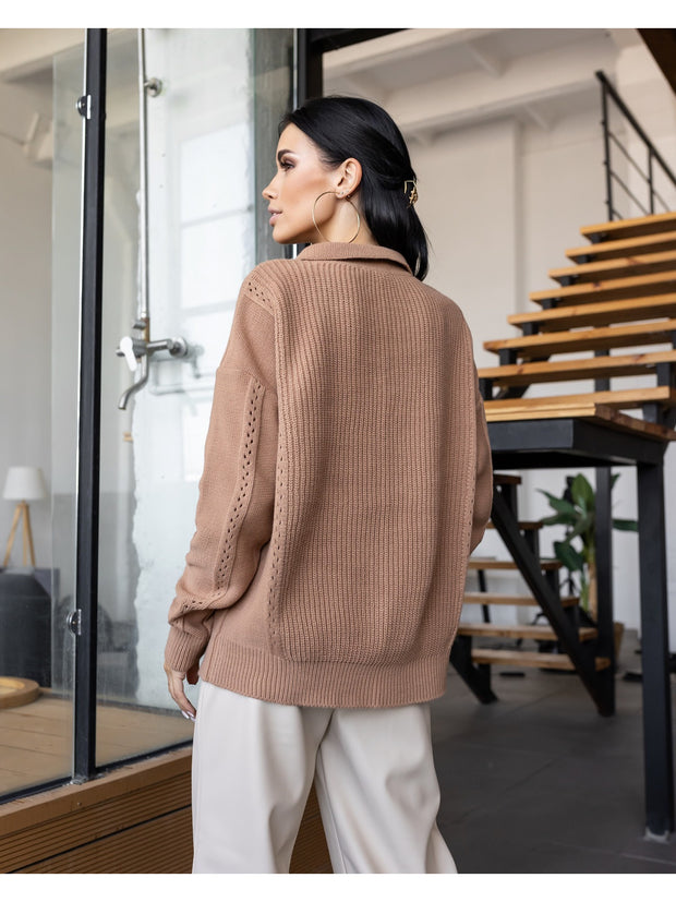 Sweater AGNES Camel