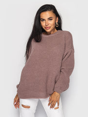 Megan Coffee Sweater