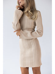 Dress Brendi Beige