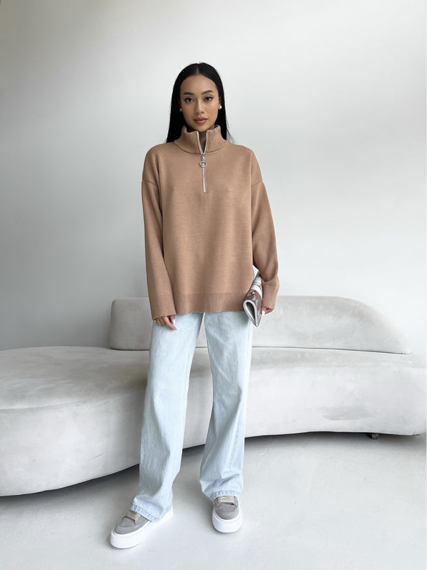 Matios Camel Sweater