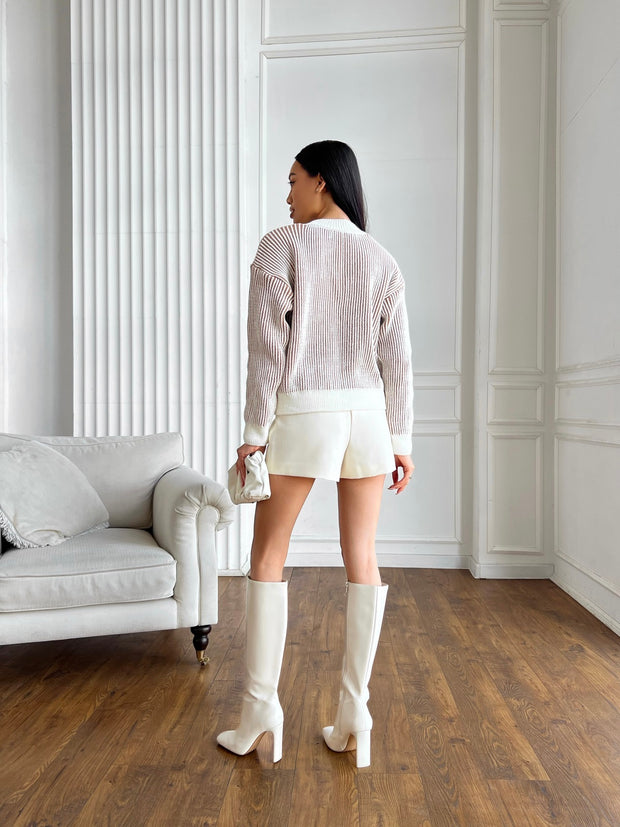 Bern Sweater White-Kemel