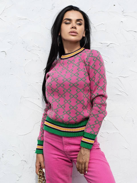 Jumper Gector Pink-green