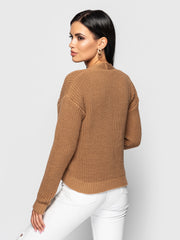 Knitted sweater Mikky camel