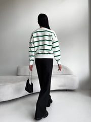 TRENDY Sweater Milky-green