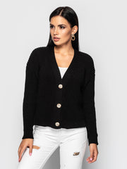 Knitted sweater Mikky black