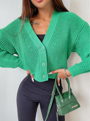 Knitted cardigan Brandon Green