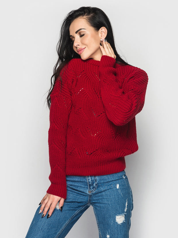 Sonata Sweater red